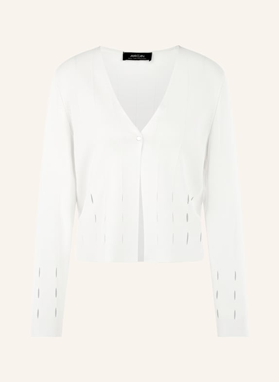MARC CAIN Cardigan WEISS