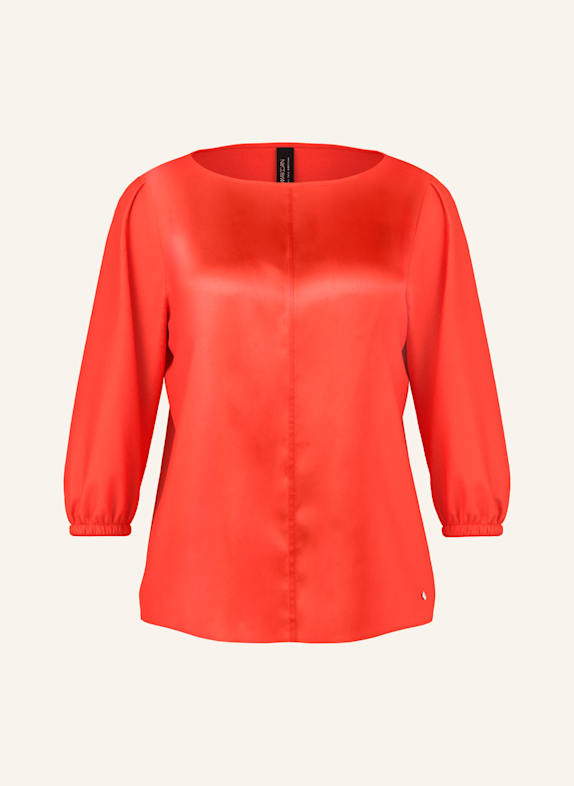 MARC CAIN Seidenbluse mit 3/4-Arm ROT