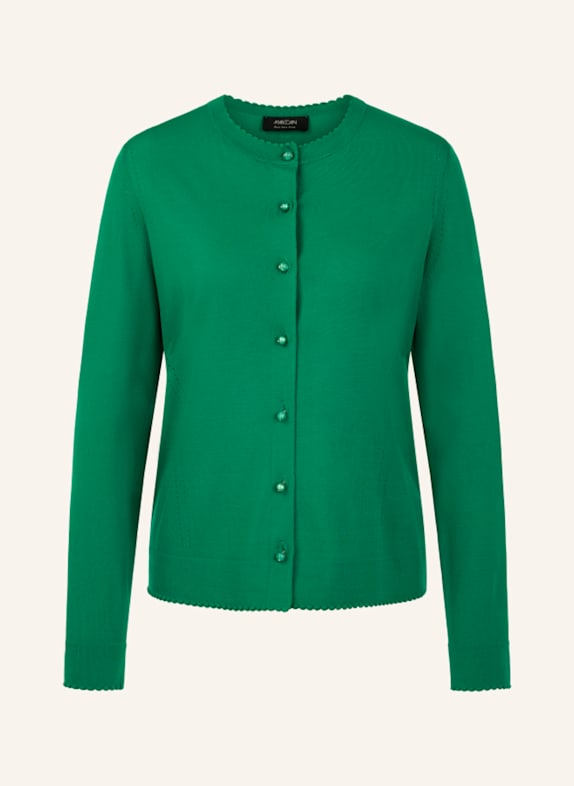 MARC CAIN Cardigan DUNKELGRÜN