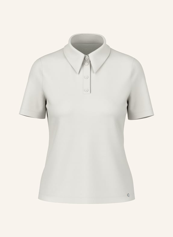 MARC CAIN Jersey-Poloshirt GRAU