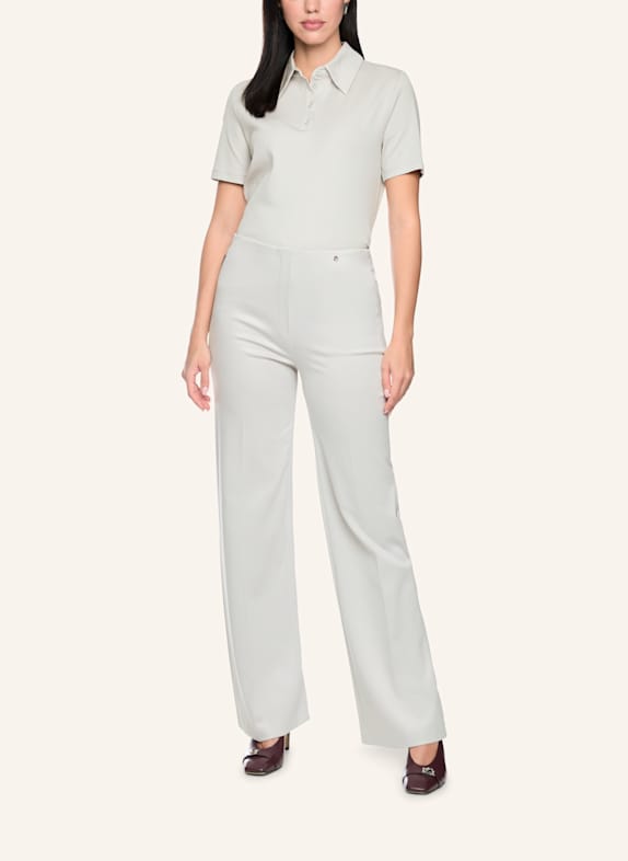 MARC CAIN Jersey-Poloshirt GRAU