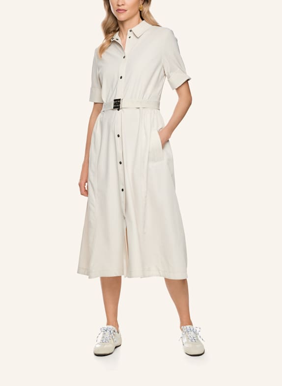 MARC CAIN Hemdblusenkleid CREME