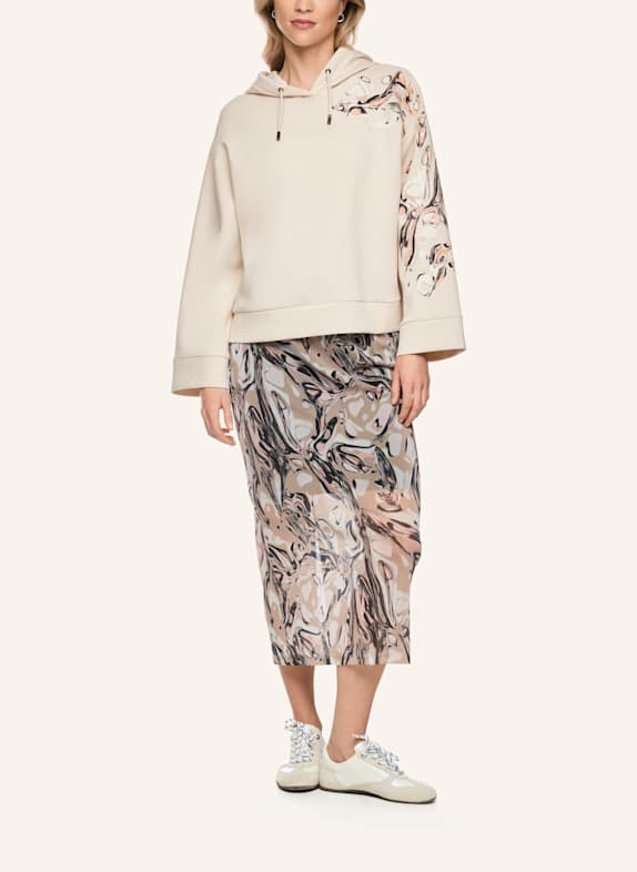 MARC CAIN Sweat-Shirt CREME