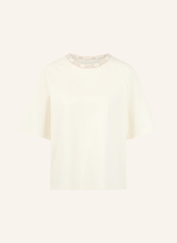 MARC CAIN T-Shirt WEISS/ CREME