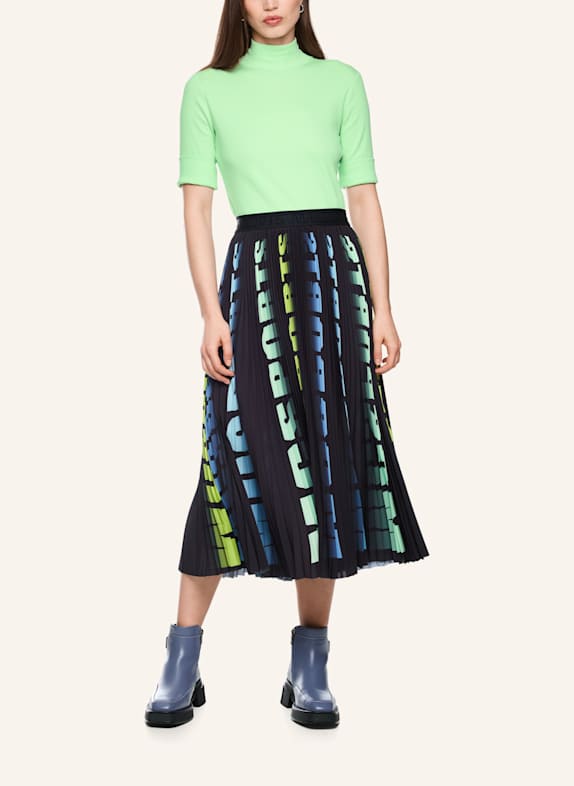 MARC CAIN Shirt mit 3/4-Arm HELLGRÜN