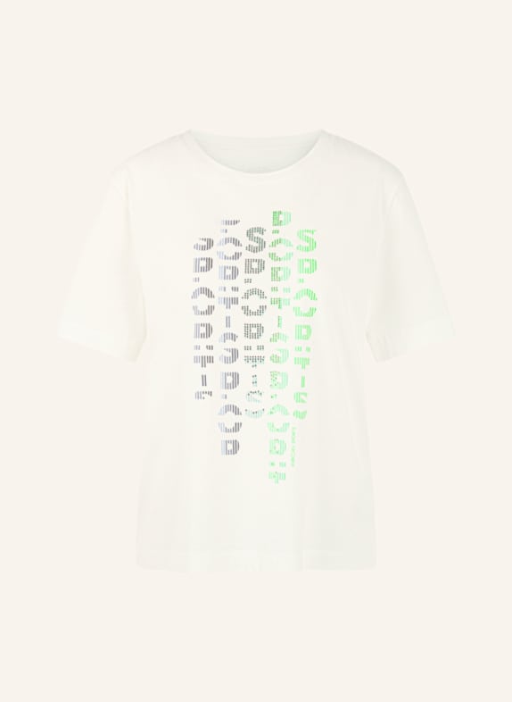 MARC CAIN T-Shirt WEISS/ CREME