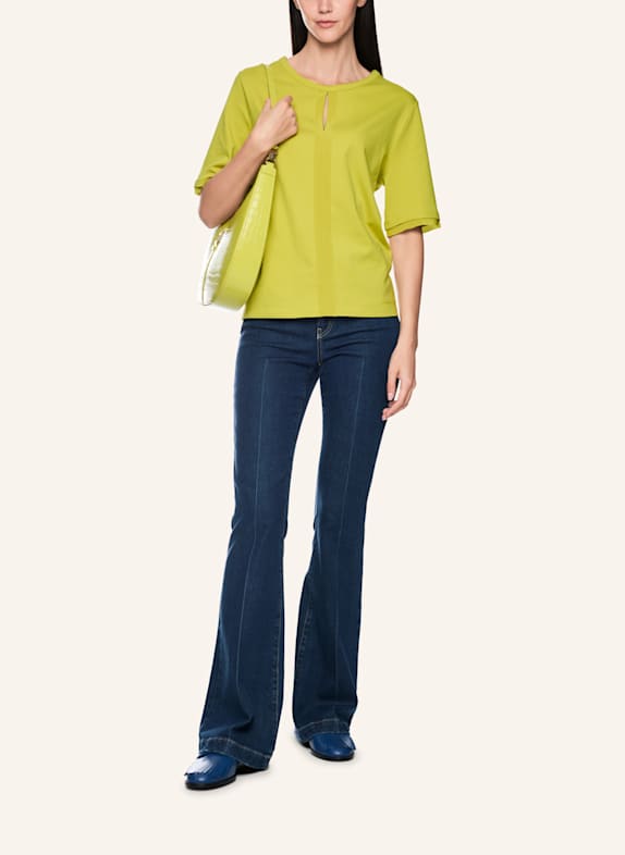 MARC CAIN T-Shirt mit Cut-out GRÜN