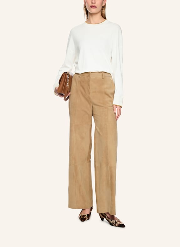 MARC CAIN T-Shirt WEISS/ CREME