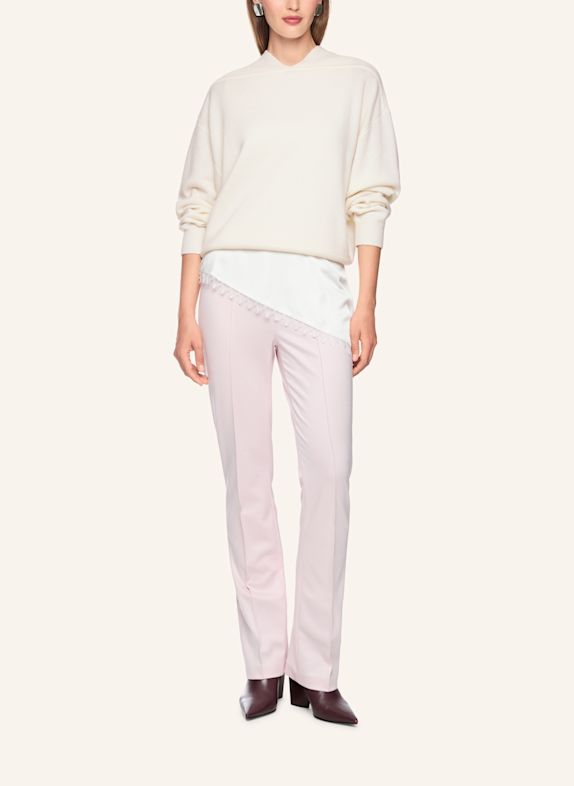 MARC CAIN Pullover WEISS / CREME