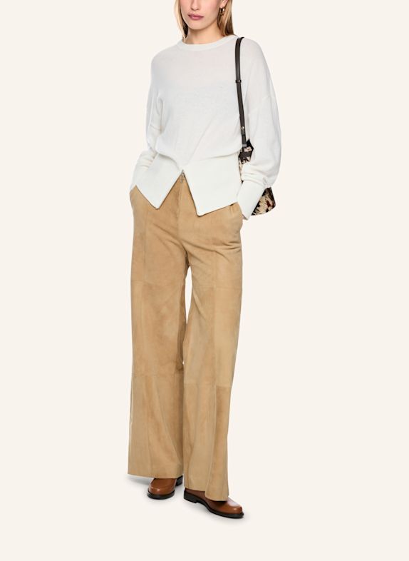 MARC CAIN Pullover WEISS / CREME