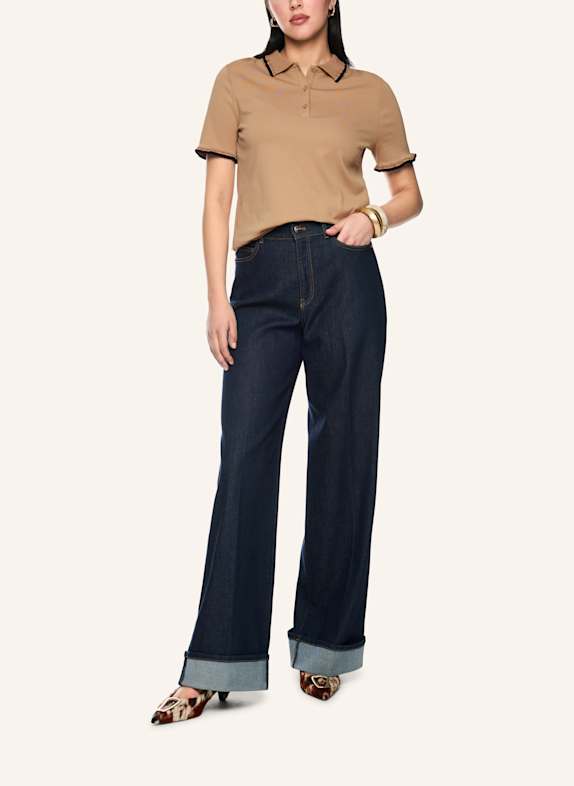 MARC CAIN Poloshirt BRAUN