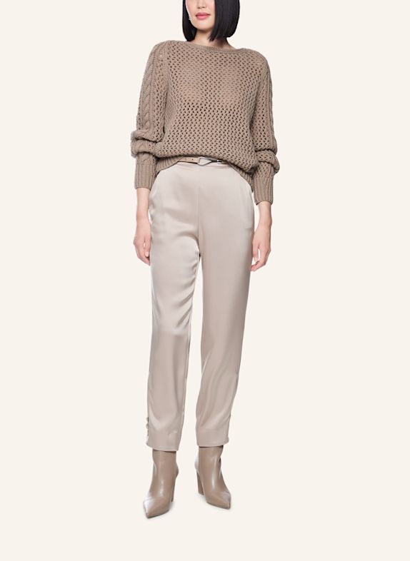MARC CAIN Pullover HELLBRAUN