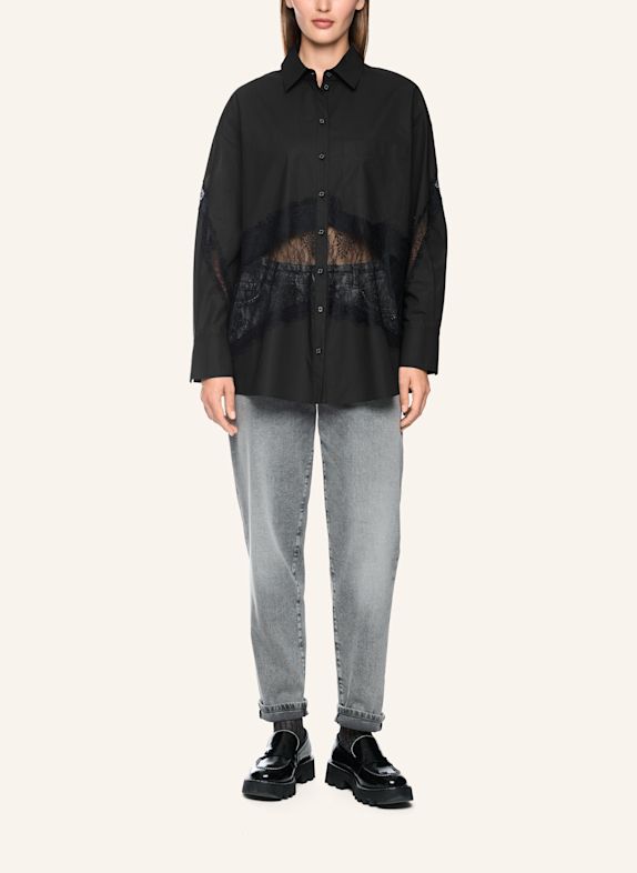 MARC CAIN Bluse SCHWARZ