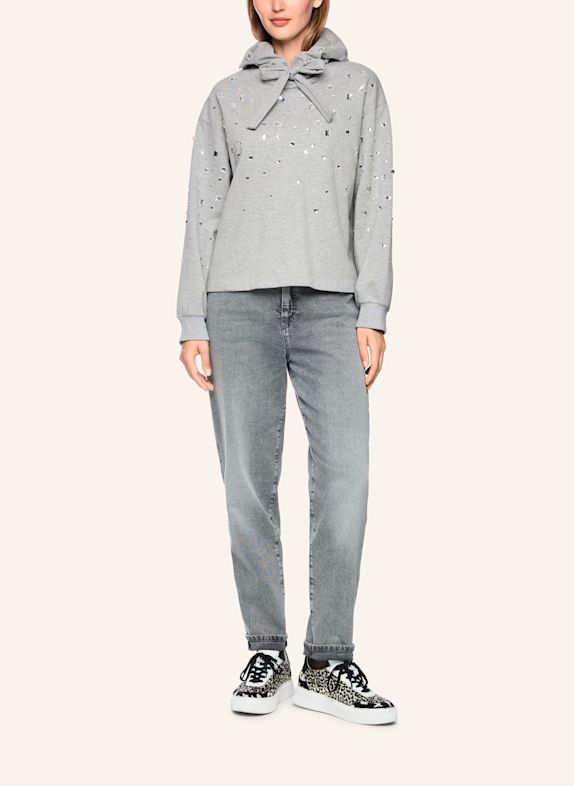MARC CAIN Sweat-Shirt GRAU / HELLGRAU