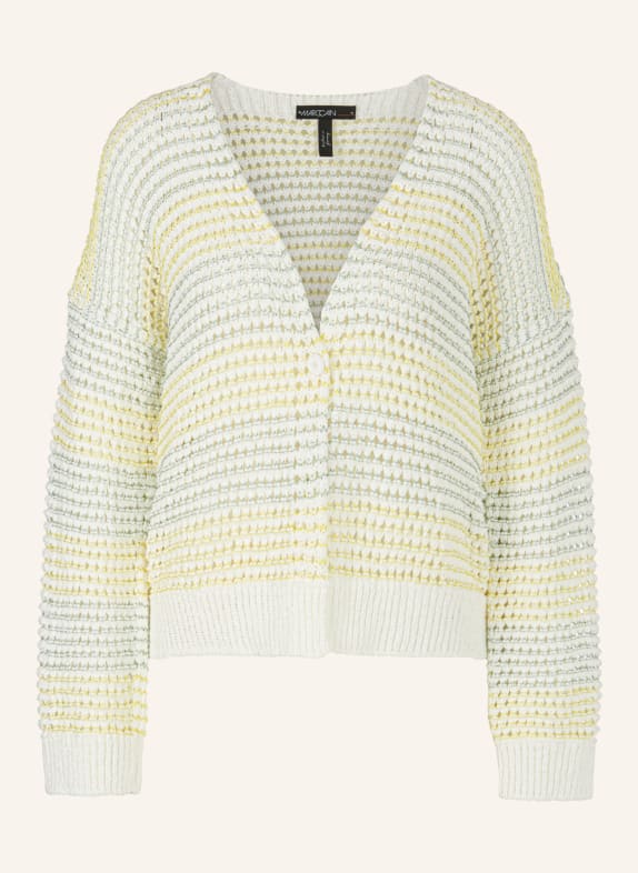 MARC CAIN Cardigan WEISS/ CREME