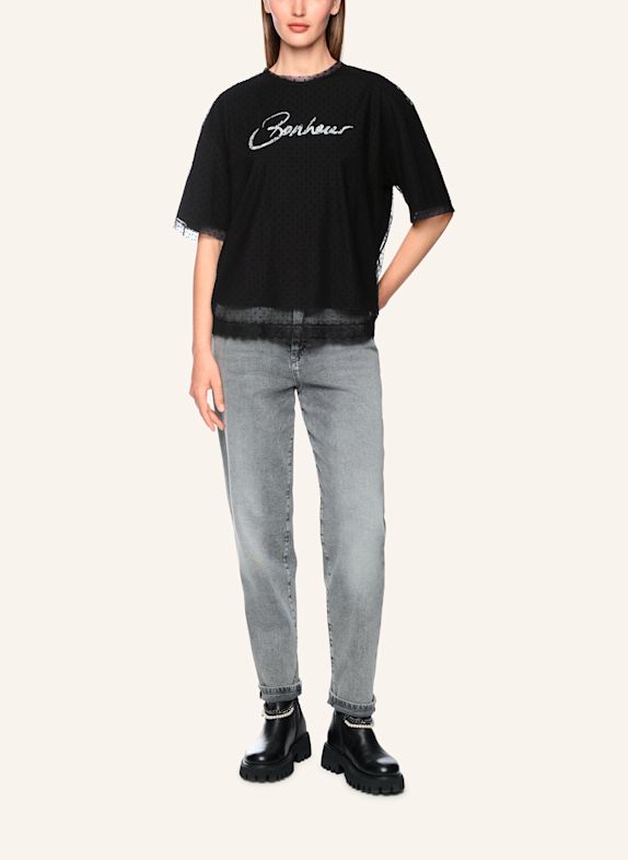 MARC CAIN T-Shirt SCHWARZ