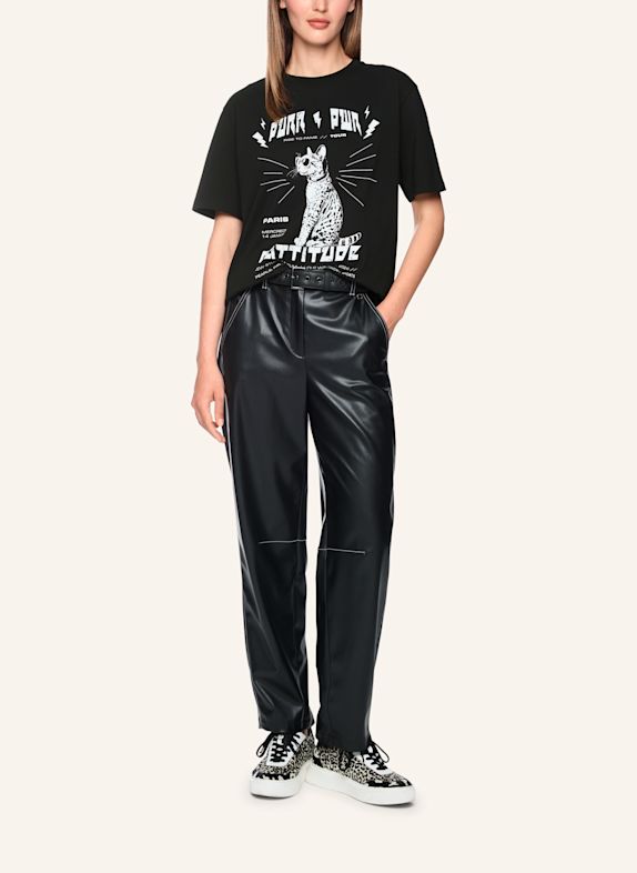 MARC CAIN T-Shirt SCHWARZ