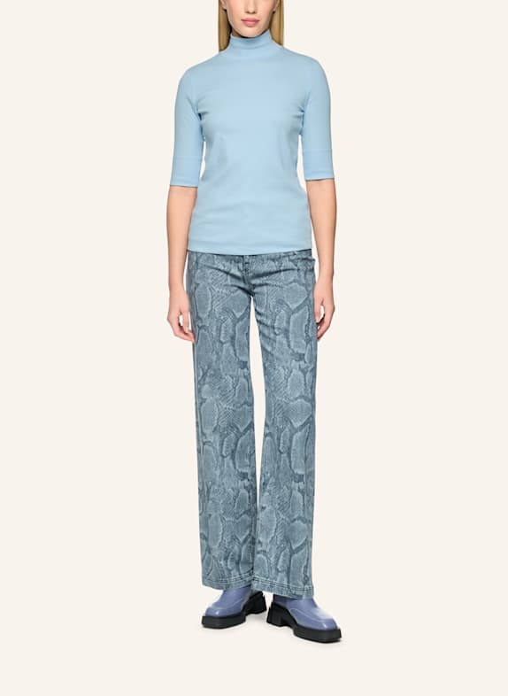 MARC CAIN Shirt mit 3/4-Arm HELLBLAU