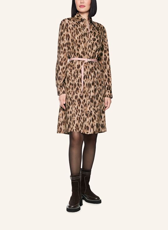MARC CAIN Kleid DUNKELBRAUN