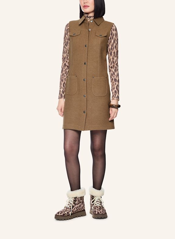 MARC CAIN Kleid HELLBRAUN