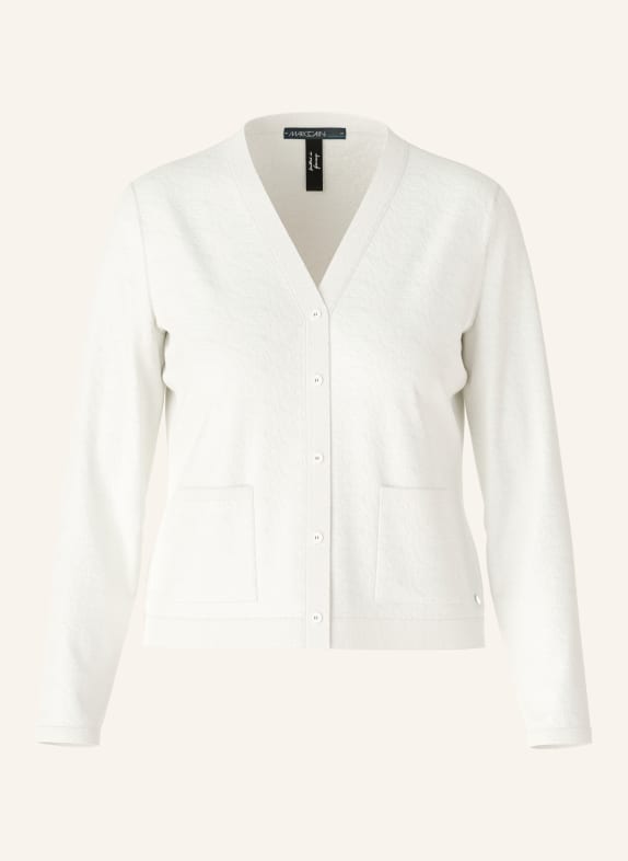 MARC CAIN Cardigan WEISS/ CREME