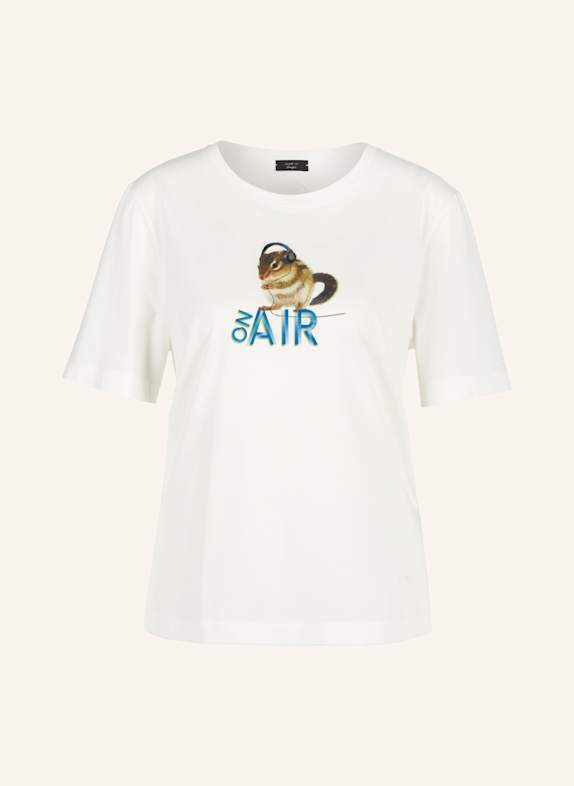 MARC CAIN T-Shirt WEISS/ CREME