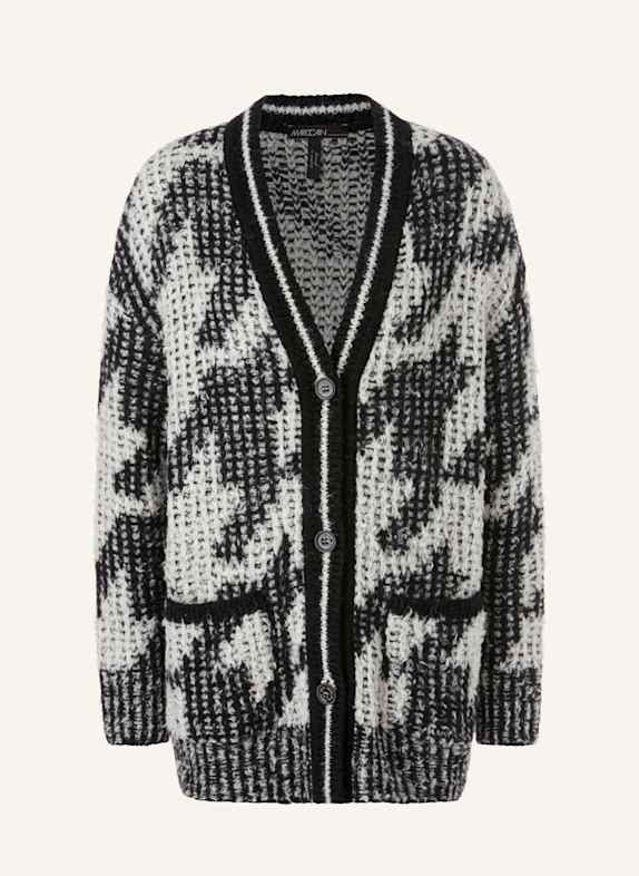 MARC CAIN Cardigan SCHWARZ/ WEISS