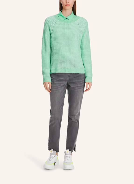 MARC CAIN Pullover mit Alpaka MINT