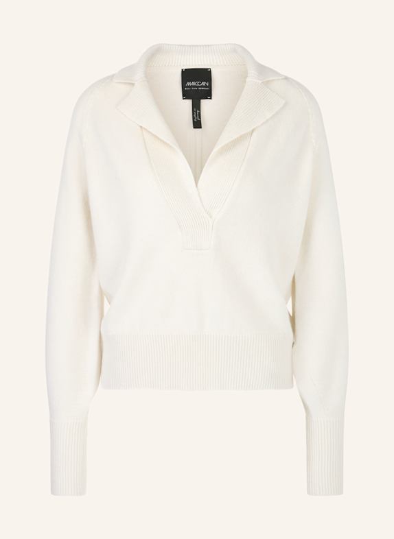 MARC CAIN Pullover WEISS/ CREME