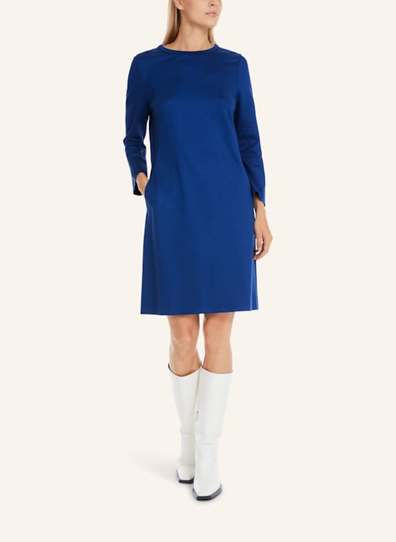 MARC CAIN Jerseykleid mit 3/4-Arm DUNKELBLAU