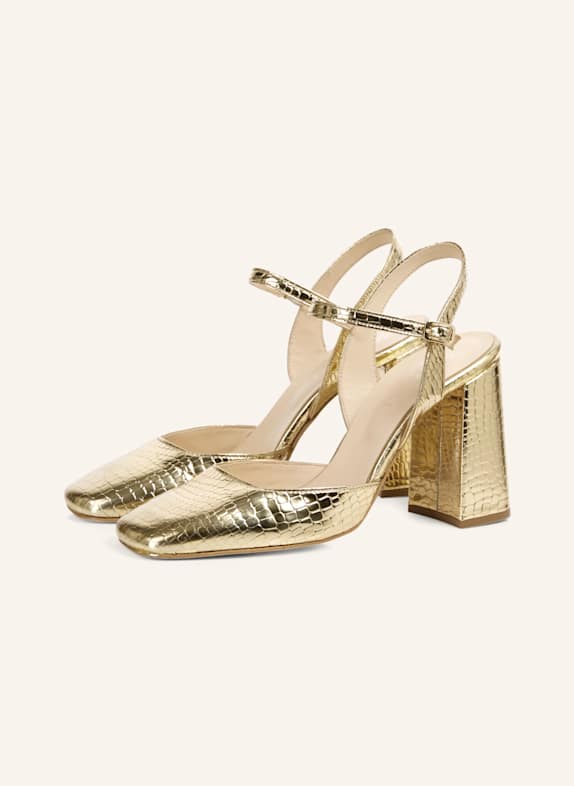 MARC CAIN Pumps GOLD