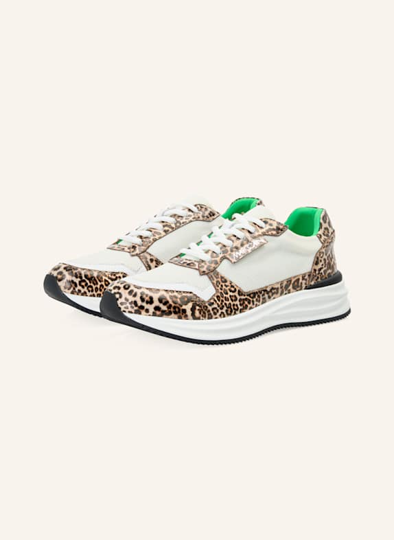 MARC CAIN Sneaker HELLBRAUN