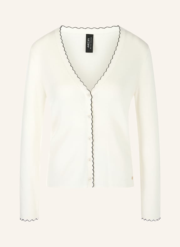 MARC CAIN Cardigan WEISS/ CREME