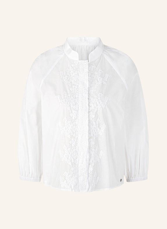 MARC CAIN Bluse WEISS