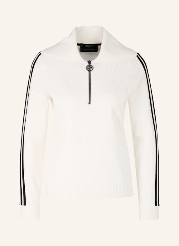 MARC CAIN Pullover WEISS
