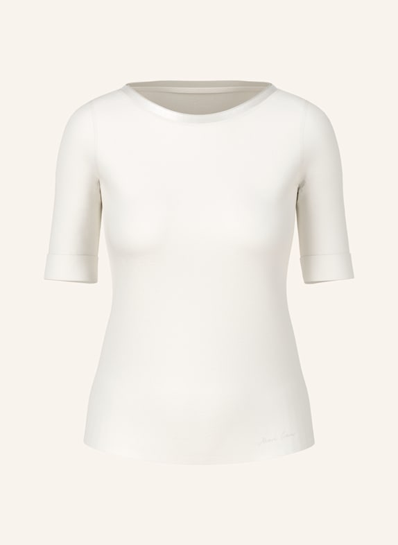 MARC CAIN Shirt mit 3/4-Arm WEISS/ CREME