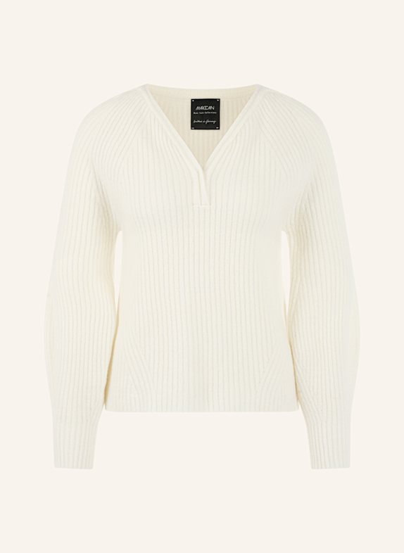 MARC CAIN Pullover WEISS/ CREME