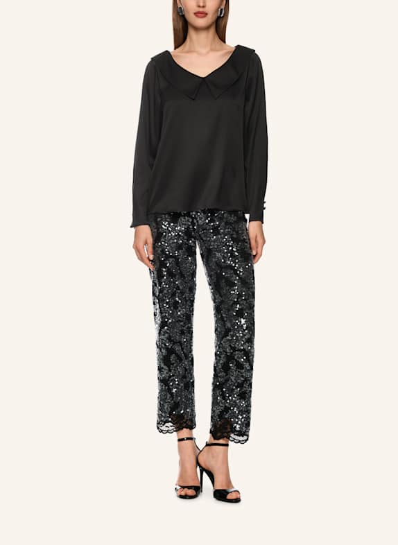 MARC CAIN Bluse SCHWARZ