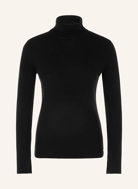 MARC CAIN Rollkragenpullover SCHWARZ