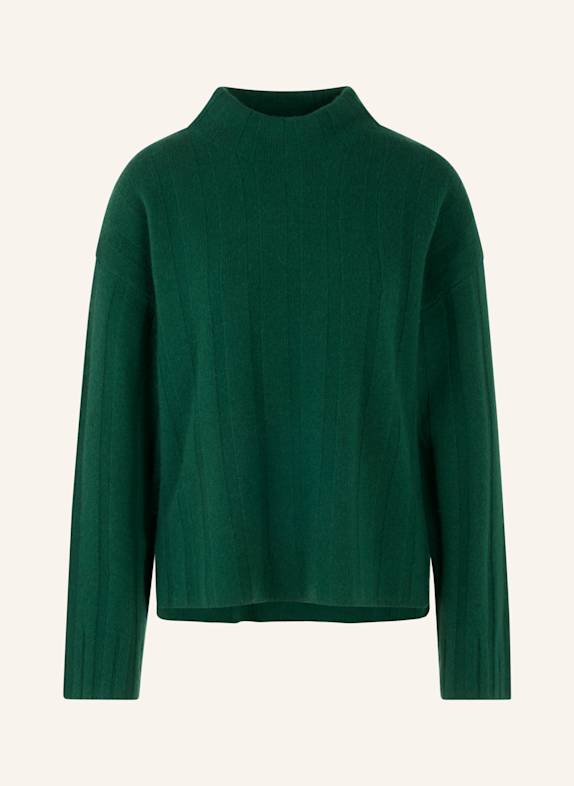 MARC CAIN Pullover mit Cashmere DUNKELGRÜN
