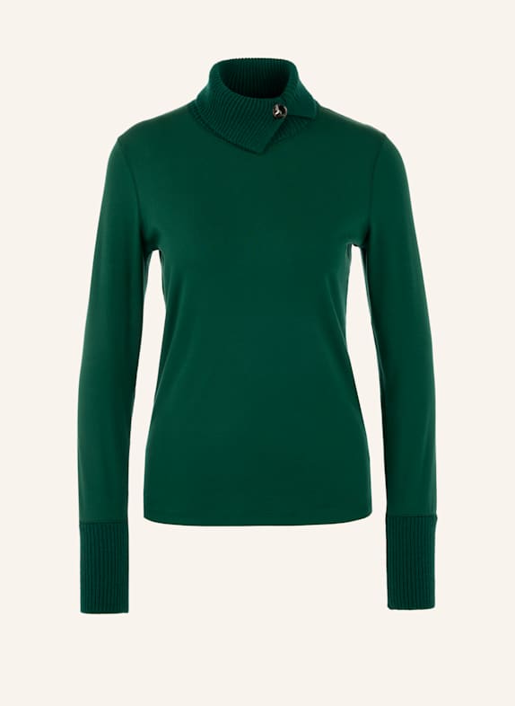 MARC CAIN Rollkragenshirt DUNKELGRÜN