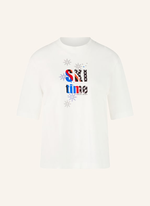 MARC CAIN T-Shirt WEISS/ CREME