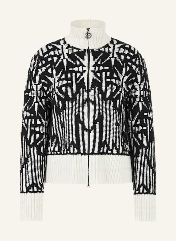 MARC CAIN Cardigan SCHWARZ/ WEISS