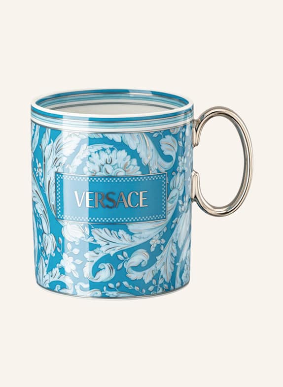 Rosenthal meets VERSACE Henkelbecher BAROCCO TEAL TÜRKIS