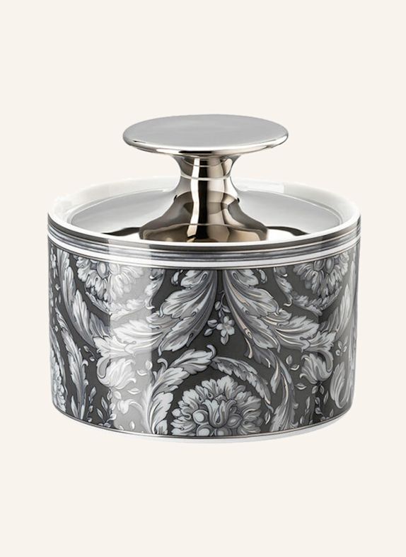 Rosenthal meets VERSACE Zuckerdose BAROCCO HAZE SCHWARZ