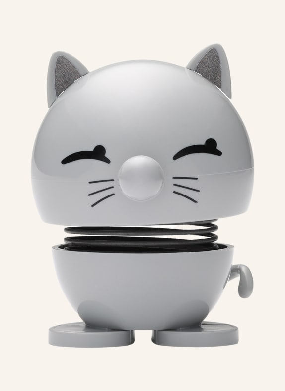 Hoptimist Dekofigur CAT LIGHT GREY HELLGRAU