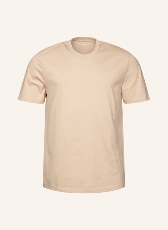ETON Single-Jersey-T-Shirt BEIGE