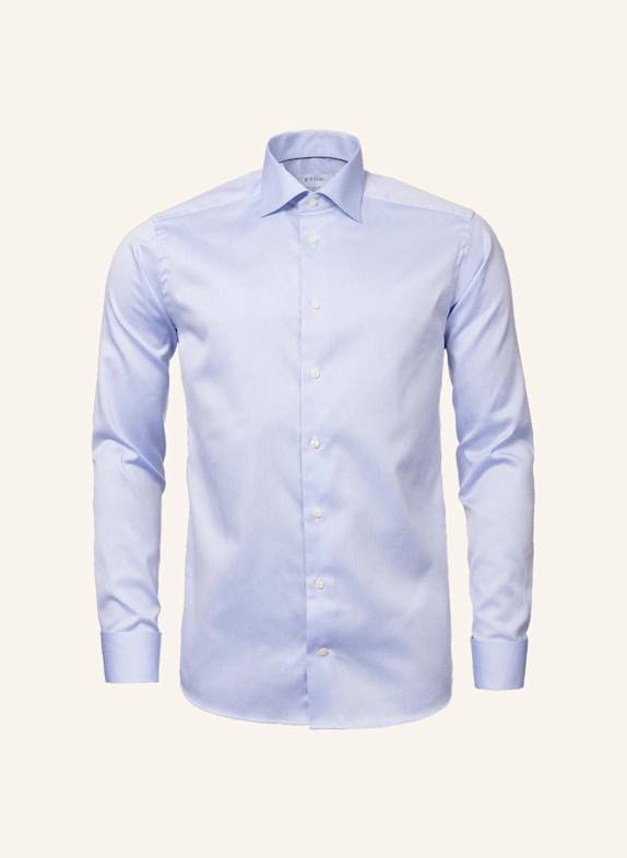 ETON Signature-Twill-Hemd BLAU