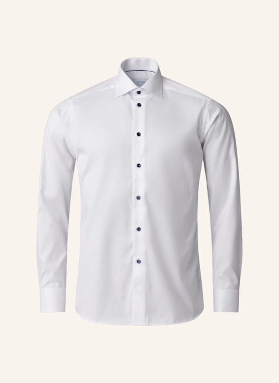 ETON Signature-Twill-Hemd WEISS