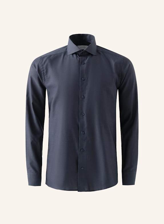 ETON Contemporary fit Signature-Dobby Hemd DUNKELBLAU